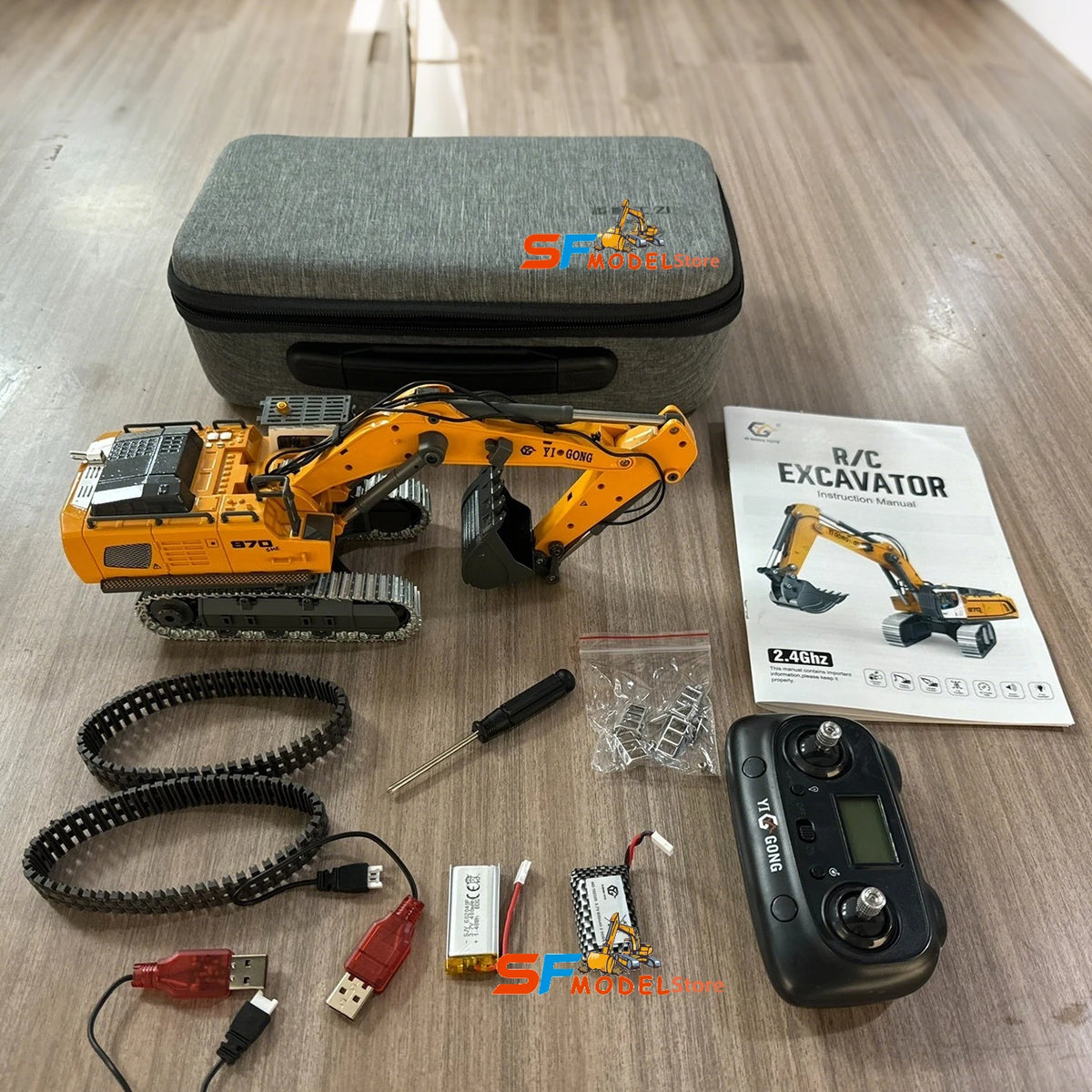 Zoblex MiniBuild 1:50 RC Excavator
